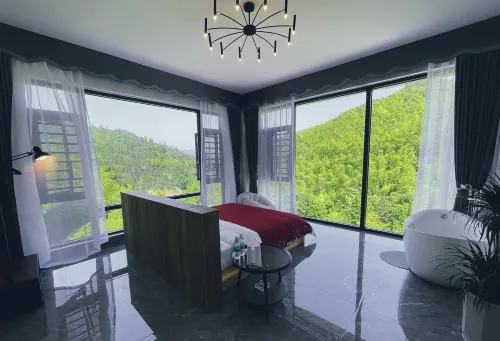 Zixing Linshe Guixin Homestay - สระว่ายน้ำแบบอินฟินิตี้
