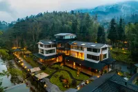 Xiling Floral Water Bay Xiyuxi Hot Spring Homestay - 발코니