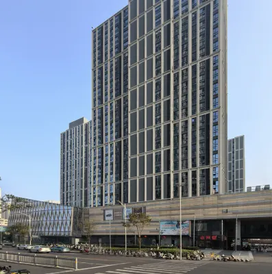 Tiankongzhixing Apartment (Suzhou Railway Station Pingjiang Wanda Plaza) - مطابخ