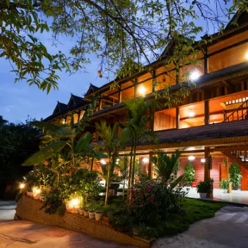 Jinghong Mankuang Daijia Chinese Inn โรงแรมใกล้สวนมันตง