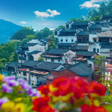 婺源篁嶺景區曬秋美宿 婺源篁嶺景區-3號觀景台附近的飯店