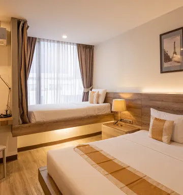 ห้องดีลักซ์ สำหรับสามท่าน