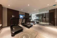 The GiorgioMorandi Hotels (Zaozhuang West Station Xuecheng Wanda Plaza) - ที่มีที่จอดรถ