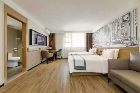 City Comfort Inn Hotel (Suizhou Guangshui Bus Station) Отели рядом с достопримечательностью «Yintaishan Park and Zoo (South Gate)»