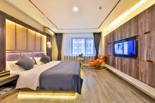 Jinrui Shangdu Business Apartment (Shenyang Olympic Sports Center Subway Station) Отели рядом со станцией Gujiazi Railway Station