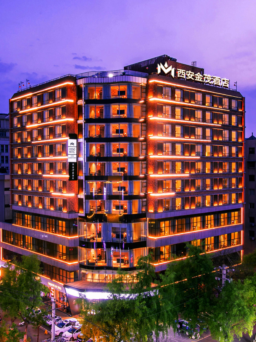 โรงแรมจินเหมา ใจกลางเมืองซีอาน