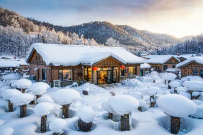 Snow Valley Guanlin Snow Residence Inn Hôtels à : Snow Town Scenic Aera