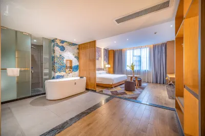 佰宮精品飯店(南寧朝陽廣場火車站店) 廣西壯族自治區體育場附近的飯店