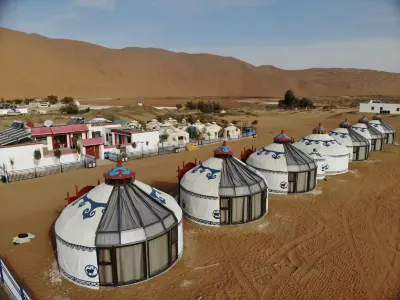 Badain Jaran Desert Miaohaizi Camp Hotels near Badan Lake