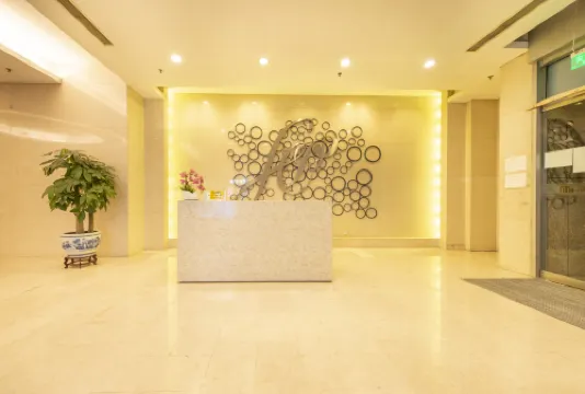 Beijing Jialai hotel apartment (Galaxy SOHO Chaoyangmen subway station) Öffentliche Flächen Photos