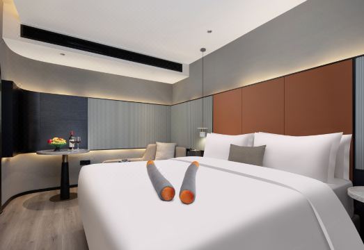 창사 호텔 객실 전경