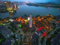 샤오핑궈 호텔（뤼강차이푸광창） Huijiang Tower 주변 호텔