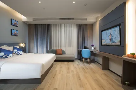 Yeste Meitu Hotel (Wuzhou Cangwu County Shiqiao Bus Station) Отели рядом с достопримечательностью «Автобусная станция Сугай Цзинь Цзинь Ши-бридж»