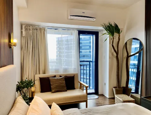 馬卡蒂市中心的Muji風格家庭旅館