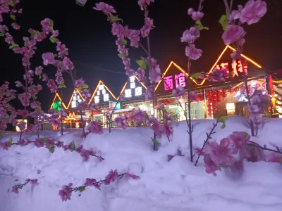 雪谷溪水龍騰中国式旅館 中国雪谷風景区のホテル