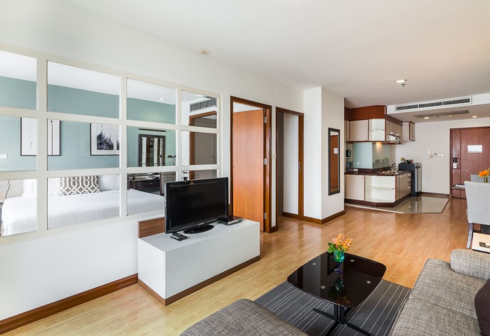 에버그린 플레이스 넓은 객실 내부