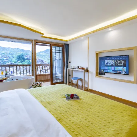 Tianhe Yixin·Qianyunshan Township Observation Deck High-altitude Panorama Mountain House