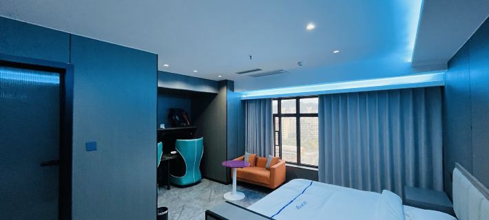 Meicheng E-sports Homestay (Shiyan Wanda Plaza) Hoteles en Shiyan