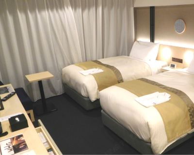 ユニバーサルツインルーム ホテルグレイスリー京都三条の写真