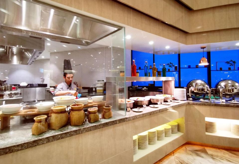 Sky Retreat Genting Highlands의 실내 수영장 혹은 공용 공간