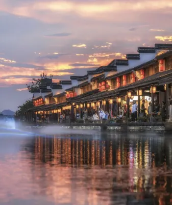 Kong Gu You Lan Hotel (Shaoxing Luxun Hometown Railway Station Subway Station) Hotel a Downtown Area