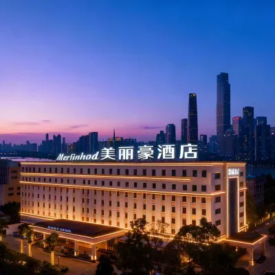 美麗豪飯店（廣州番禺長隆廈滘地鐵站店） 沙溪附近的飯店