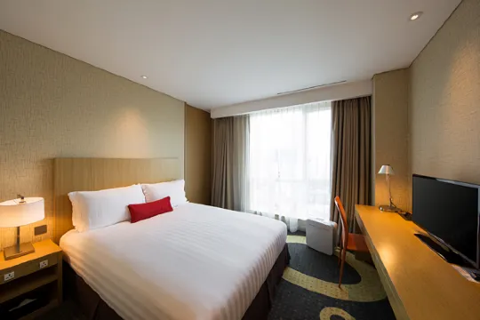 ソラリア西鉄ホテル釜山の客室の様子