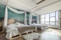 Shanhaiji Seaview Home Inn (Qingdao May 4th Square Store) Hotel in zona Qingrenba Bar Street