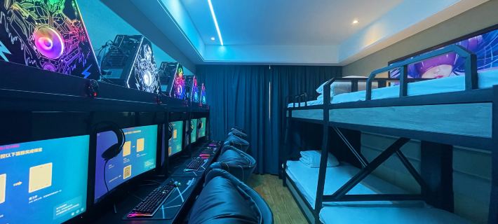 Aiwan E-sports Homestay (Wanzai Foreign Language School Bus Station) โรงแรมในวานไซ