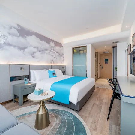 Lan ou Shangpin Hotel (Lanzhou Zhongchuan Airport Rainbow City) โรงแรมในเกาหลาน