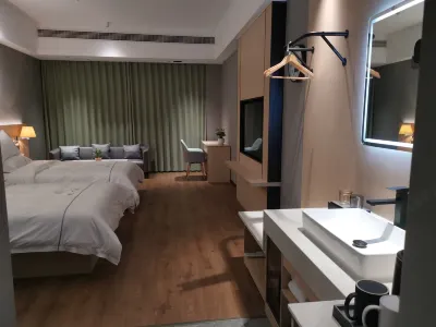 Yuefeishang Smart Homestay (International Convention and Exhibition Center) Hotell i Yancheng District