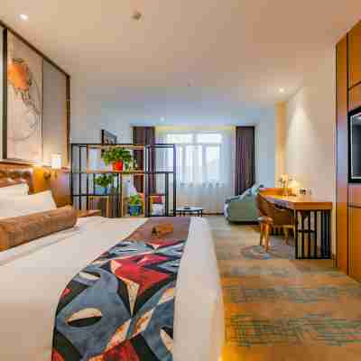 喆啡酒店（庫爾勒孔雀河店 ） Rooms