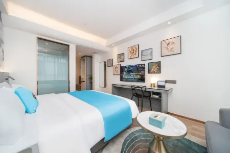 Lan ou Shangpin Hotel (Lanzhou Zhongchuan Airport Rainbow City) Отели рядом с достопримечательностью «Dinosaur Kingdom»