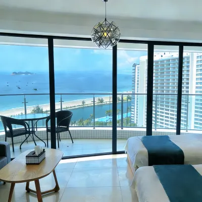 Luozhou Song Yun Seaview Hotel (Yangjiang Hailing Island Minjie Golden Coast Store) Hotels near Zhapo