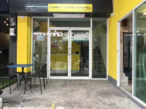 comfy crib hostel โรงแรมใกล้บีทีเอส พระโขนง
