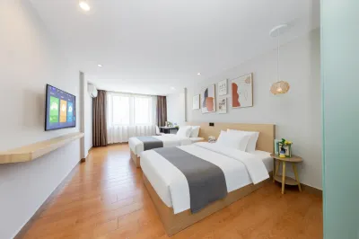 Qingyuan Meika Hotel Отели рядом с достопримечательностью «Парк Цзян Цзян»
