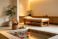 Rezen Borui Hotel (Guangzhou Baiyun Station Ezhangtan Subway Station) - spa