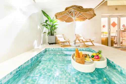 Guan Erjie Boutique Homestay (Huimin Street of Xi'an Bell Tower ) - Pools