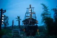 Floral Hotel·Wuyi Shandu Ancient Ship Wood Hot Spring Hotel Hotel dekat Guodong
