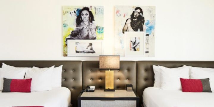 ウルトラリゾートツインクイーンルーム 禁煙 プラネット ハリウッド リゾート&カジノの写真