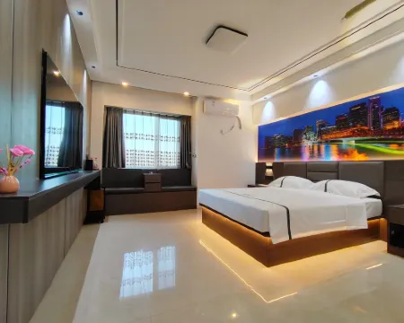Linyi Apartment (Xintian Square) Hotel di Linshu