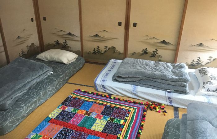 Narita airport samurai guesthouse