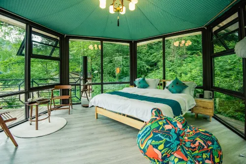 Changbai Four Seas as Home, Xijing Xuelu Homestay - صديق للحيوانات الاليفة