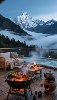 Qing yi Mountain View Residential Hotel โรงแรมใน