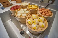 CHAMJOY Hotel (Jinhua High-Speed Rail Station Yongsheng Shopping Center) - servizio colazione
