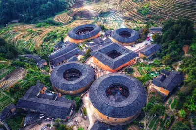 Tulou Viewing Platform Inn Hotels near Tianluokeng Tulou Cluster