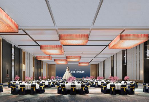 크라운 플라자 객실 전망