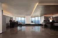 煙台濱海廣場第一海水浴場海景亞朵飯店