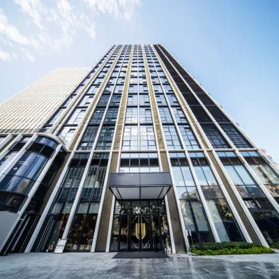 榆扉·雲棲|VANTAGE城景府邸（海岸城來福士廣場店） 南油西附近的飯店