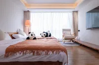 Chengdu Qingrong Panda Theme Homestay Hotellit kohteessa 